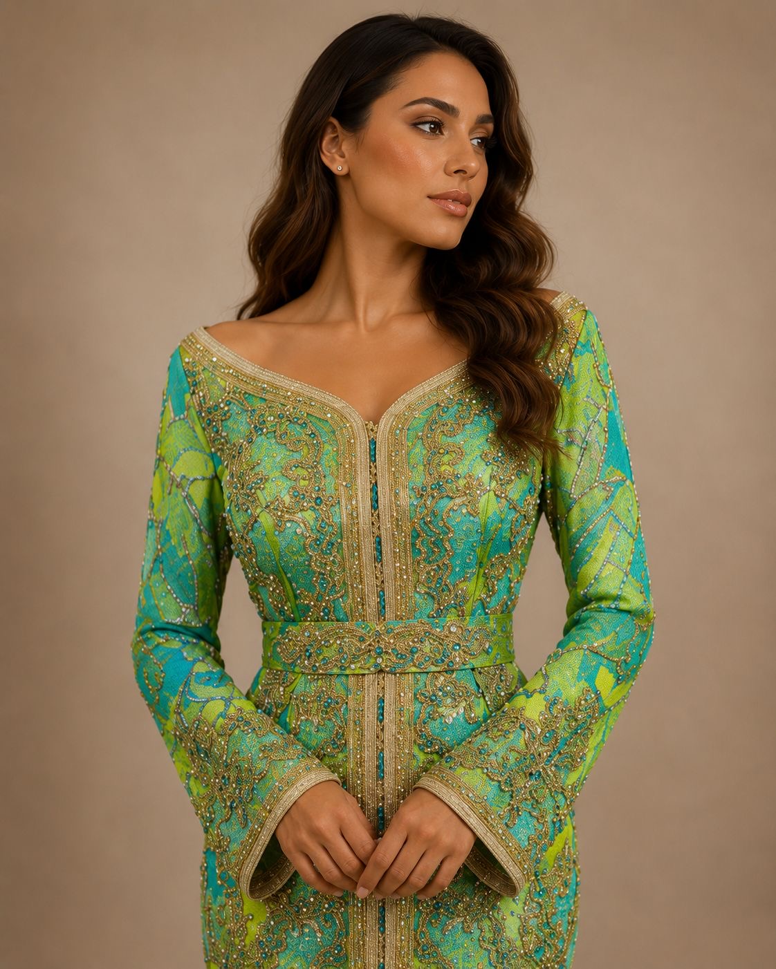 EXCLUSIVE MERMAID CAFTAN-MRAA9292