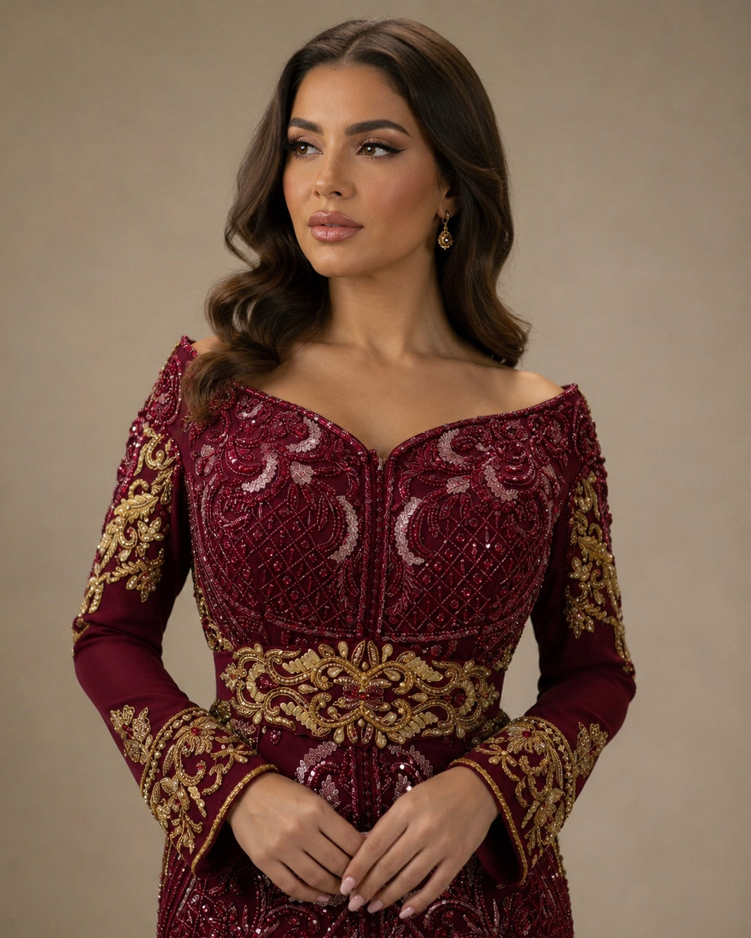 MERMAID CAFTAN-MRAA9367