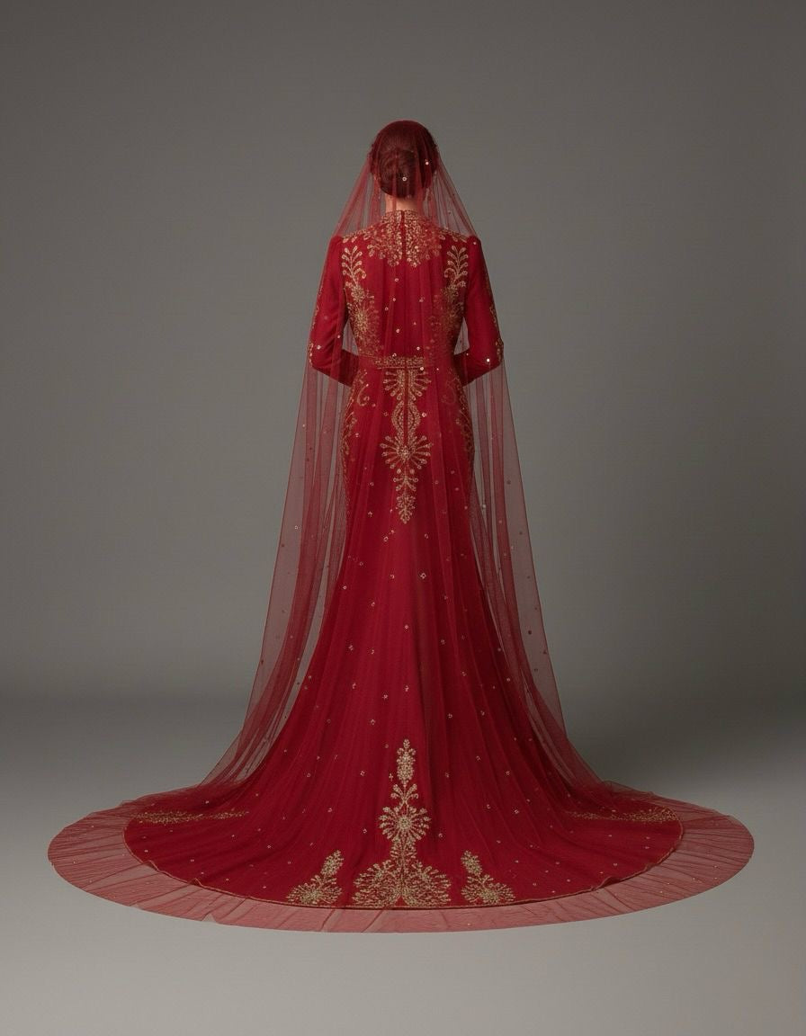 Mraf8711 Algerian Dress
