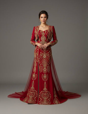 Mraf8711 Algerian Dress