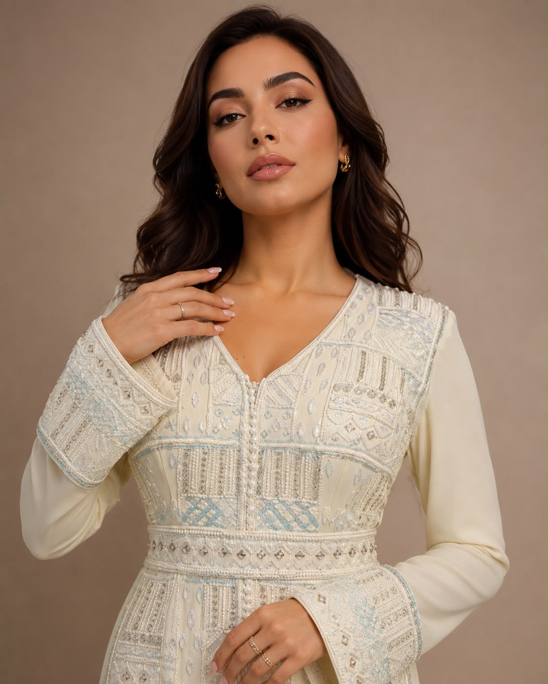 LUXURY COUTURE MERMAID CAFTAN-MRAA9318