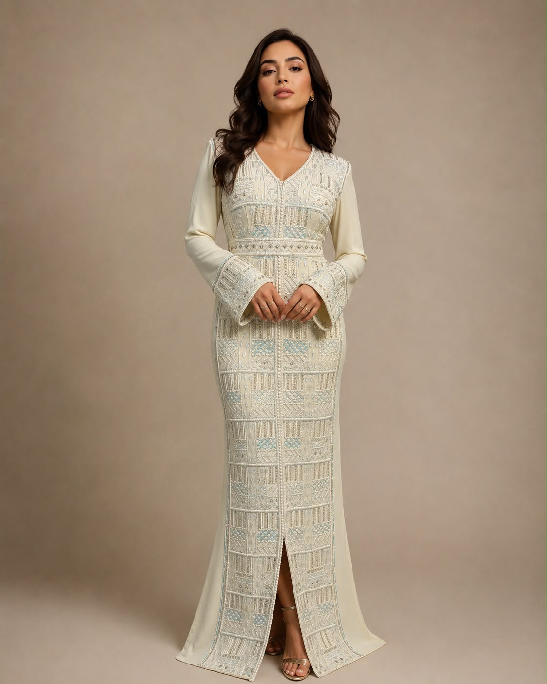 LUXURY COUTURE MERMAID CAFTAN-MRAA9318