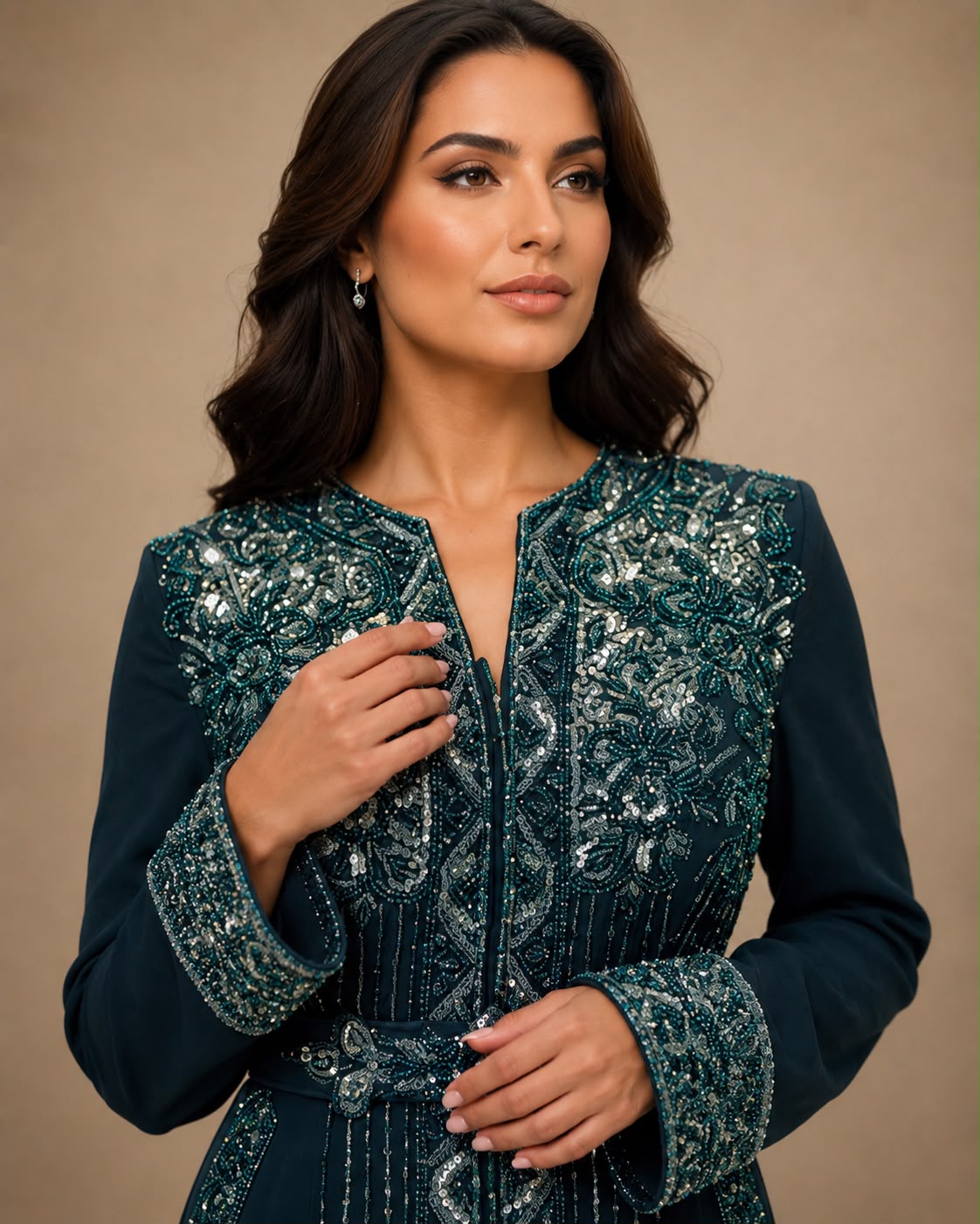 MERMAID CAFTAN-MRAA9321