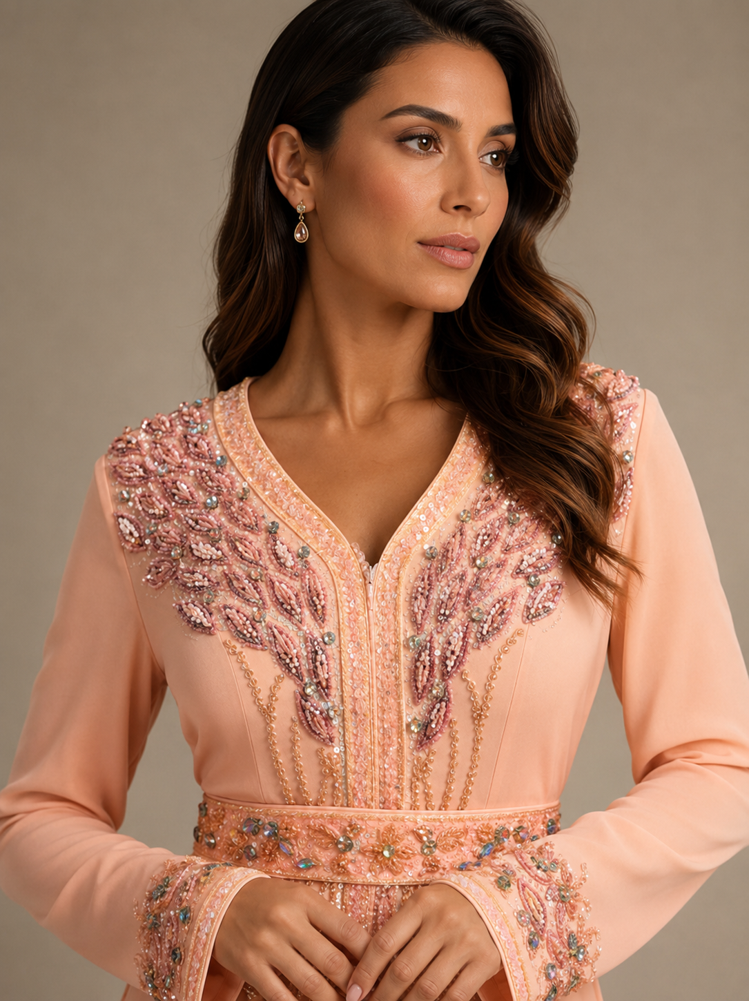 MERMAID CAFTAN-MRAS9370