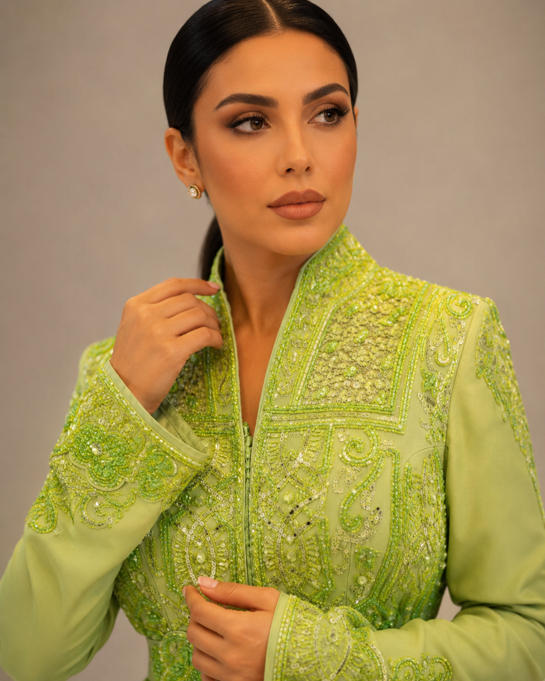 MERMAID CAFTAN-MRAF9310