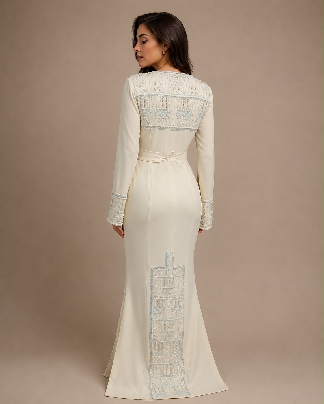 LUXURY COUTURE MERMAID CAFTAN-MRAA9318