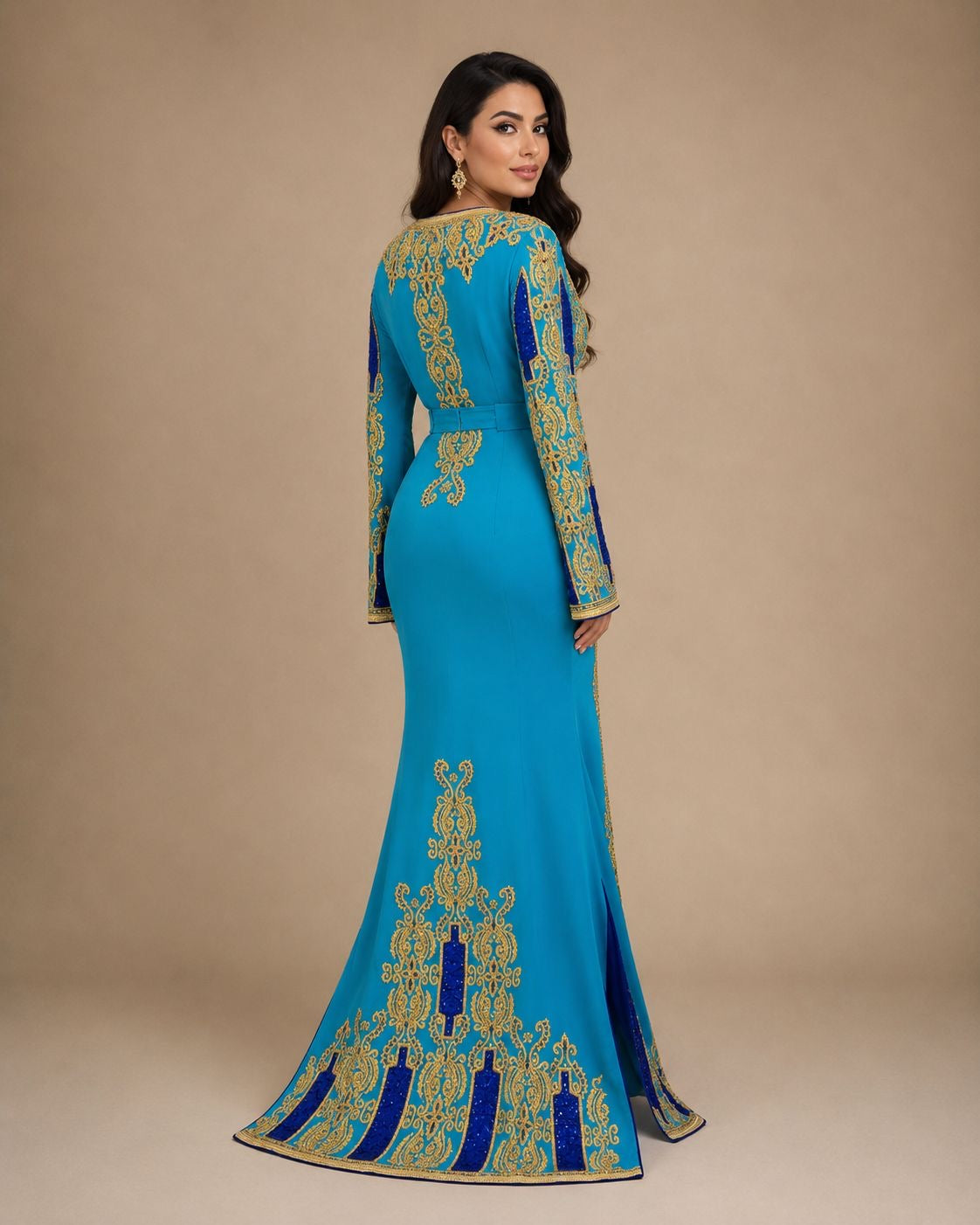 MERMAID CAFTAN-MRSLM 9287