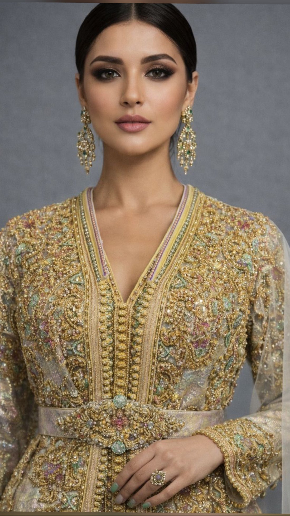TASLM10061 EXCLUSIVE BRIDAL TAQLIDI