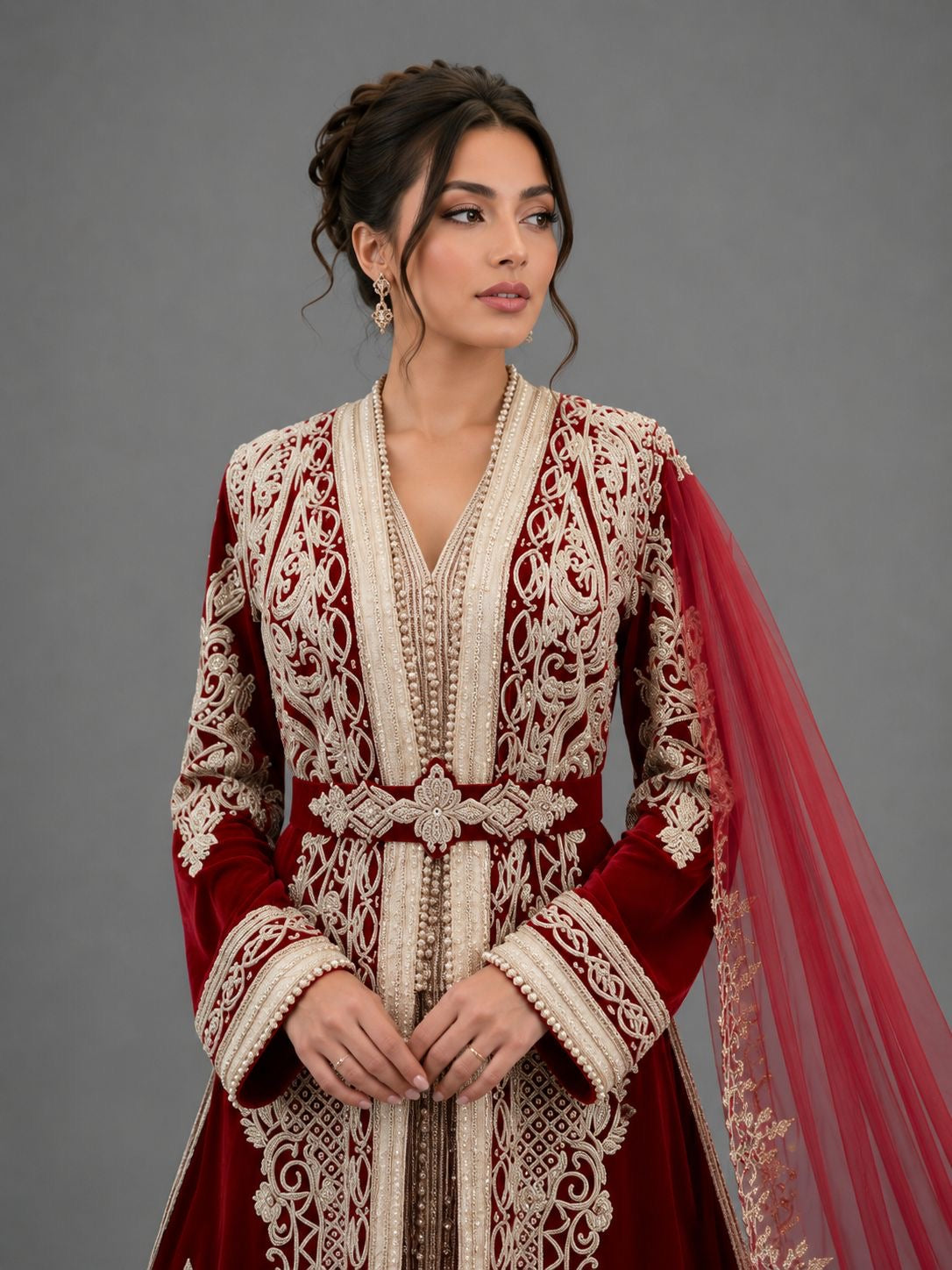 TAF10088 EXCLUSIVE BRIDAL TAQLIDI