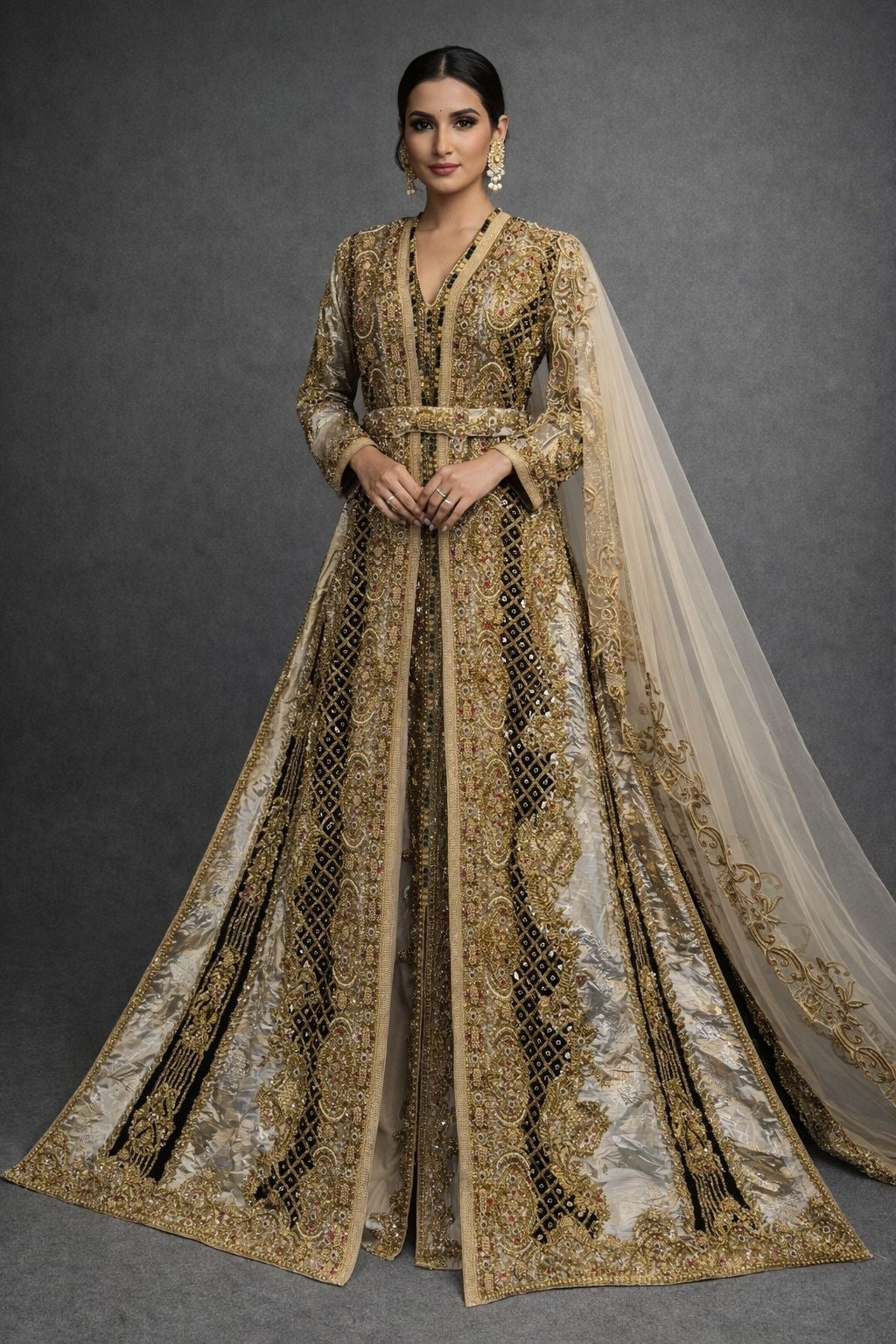 TAS10059 /SH26 EXCLUSIVE BRIDAL TAQLIDI