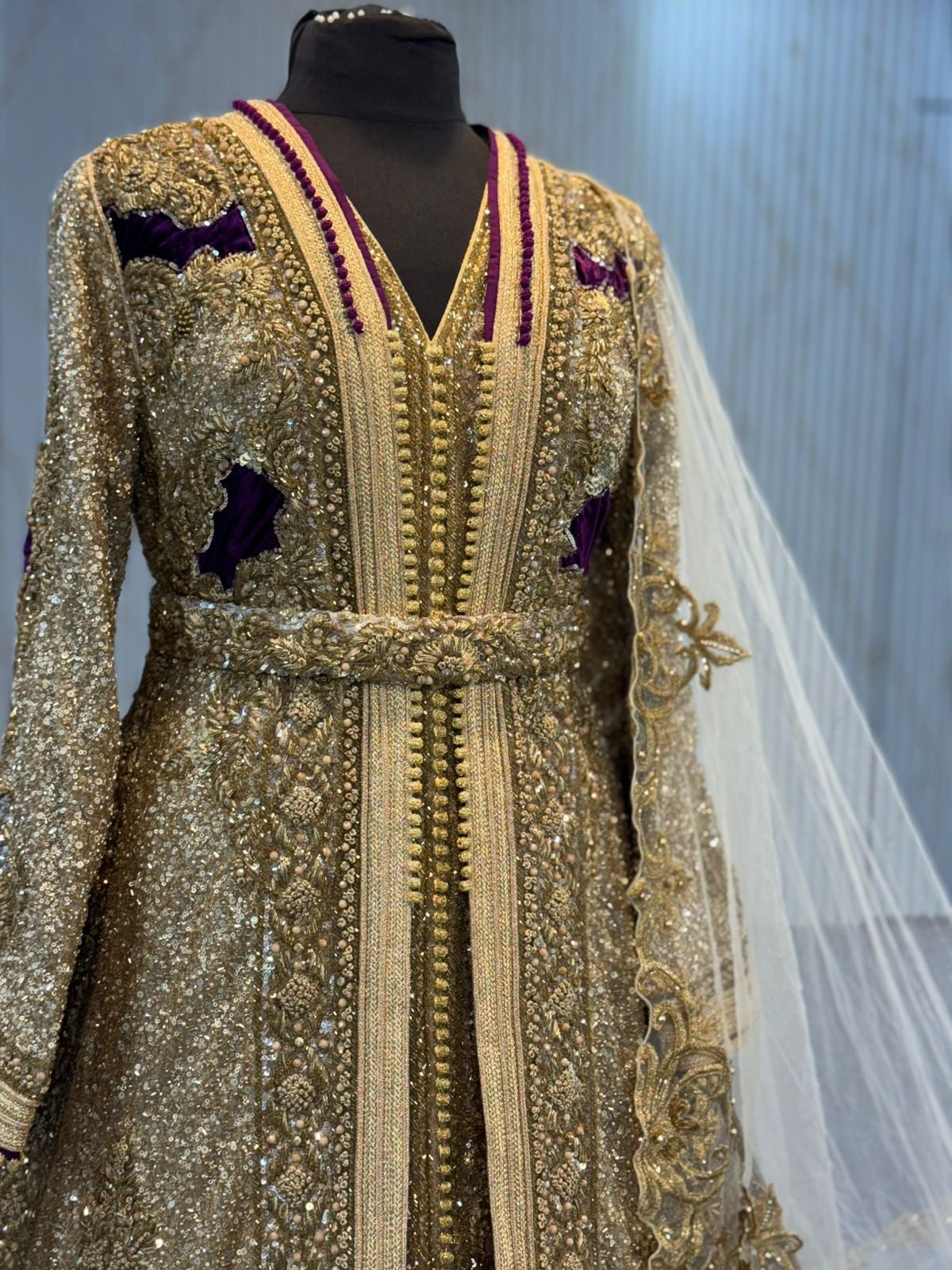 TAS10076 EXCLUSIVE BRIDAL TAQLIDI