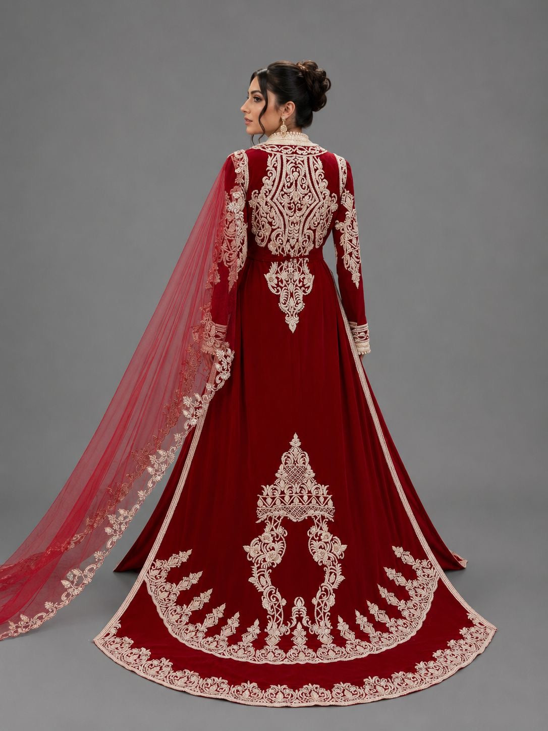 TAF10088 EXCLUSIVE BRIDAL TAQLIDI