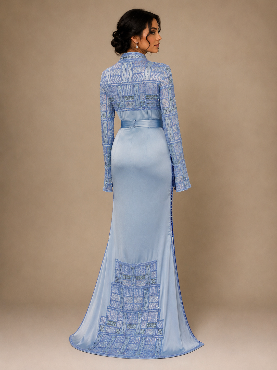 MERMAID CAFTAN-MRAF9357