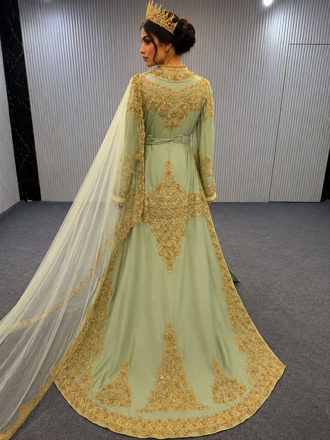 TSLM9939 EXCLUSIVE BRIDAL TAQLIDI