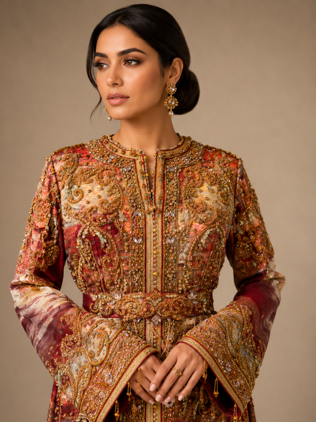 EXCLUSIVE MERMAID CAFTAN -MRAA9355