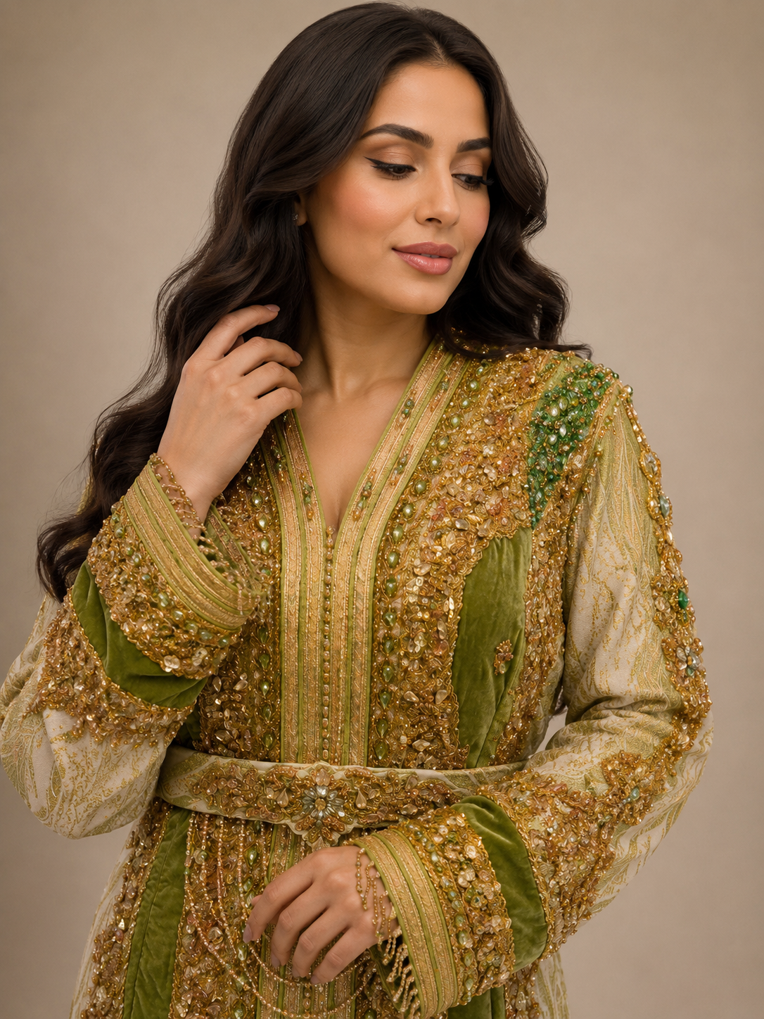 EXCLUSIVE MERMAID CAFTAN-MRAA9378