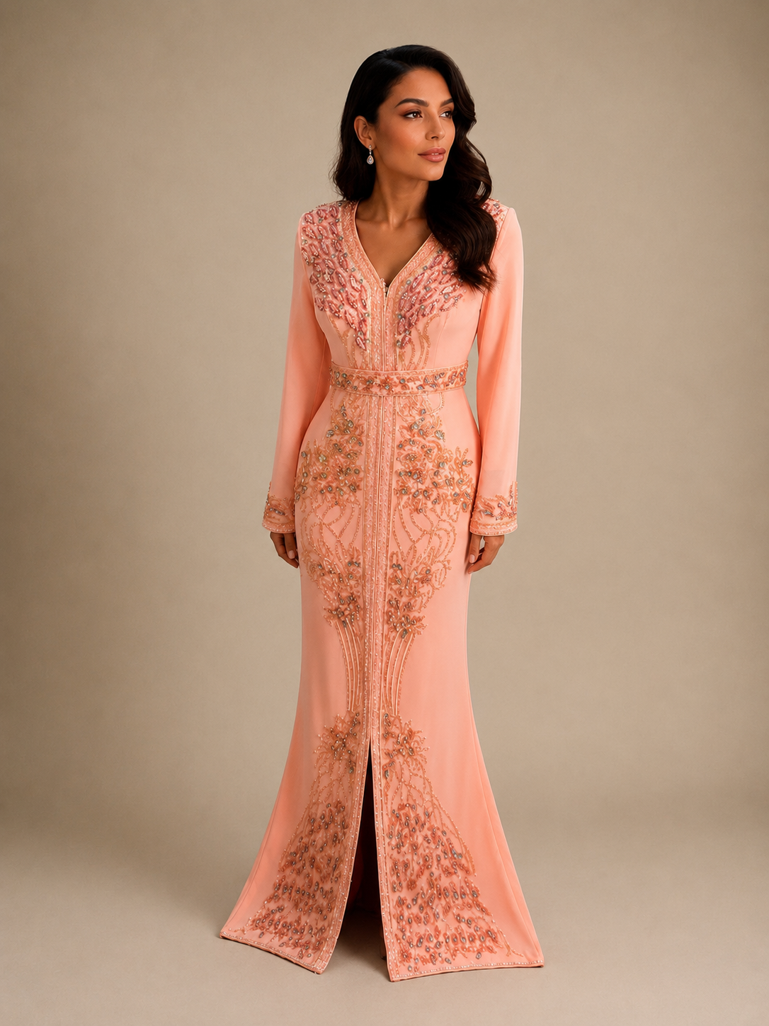 MERMAID CAFTAN-MRAS9370