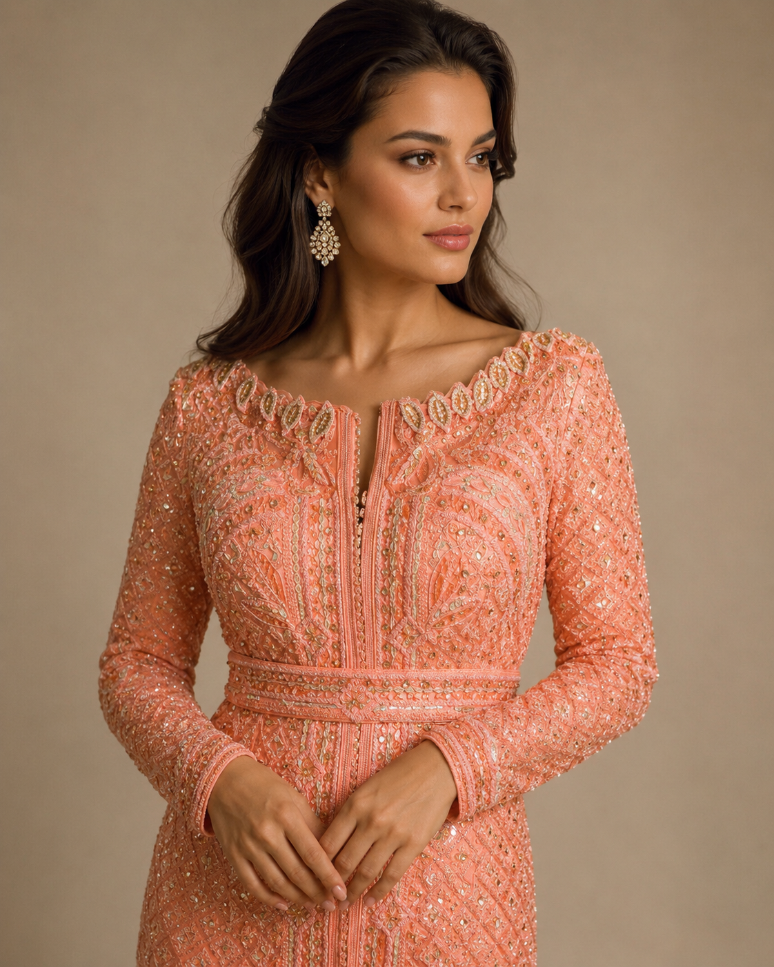 MERMAID CAFTAN-MRAA9315
