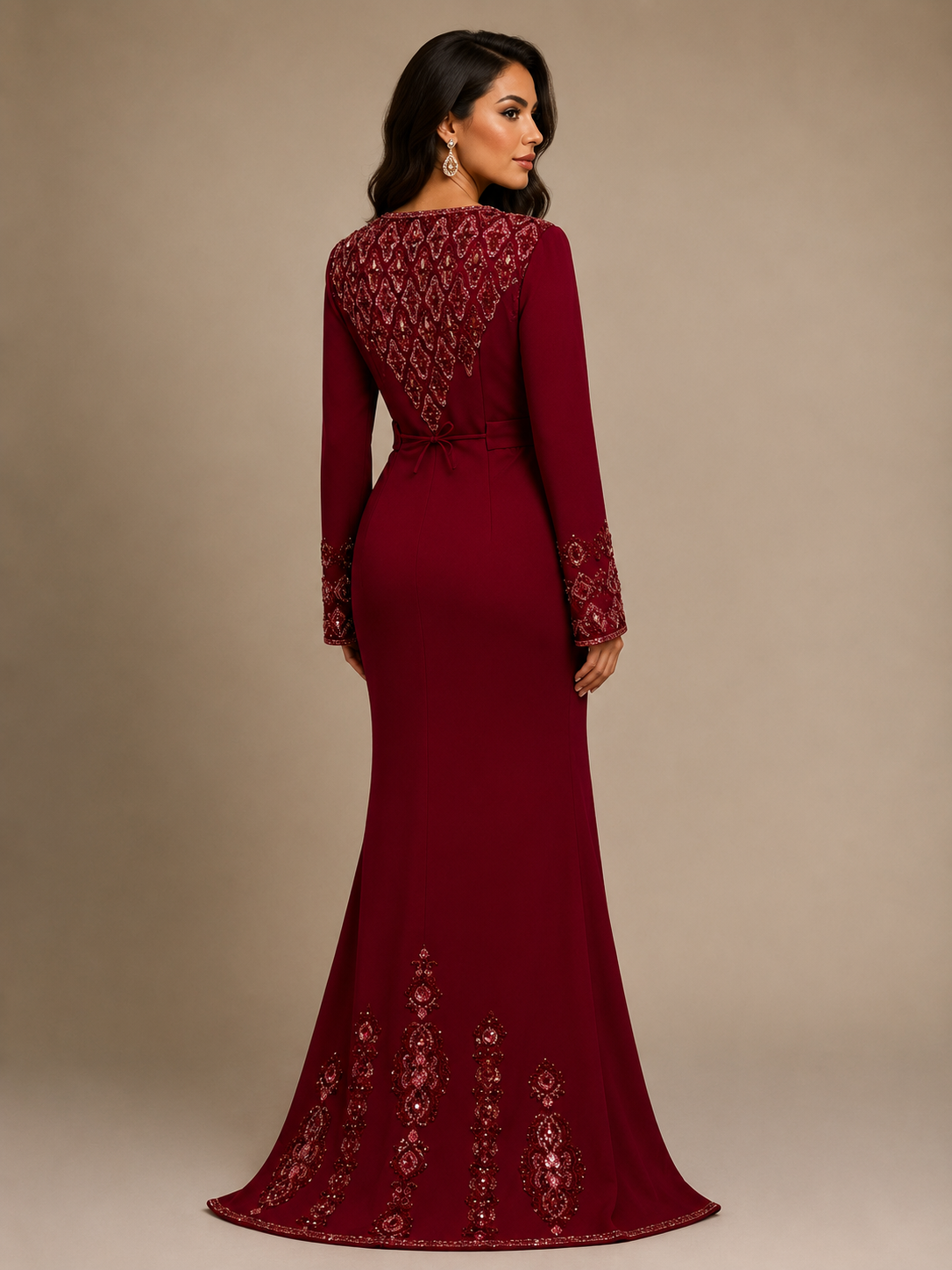MERMAID CAFTAN-MRAA9375