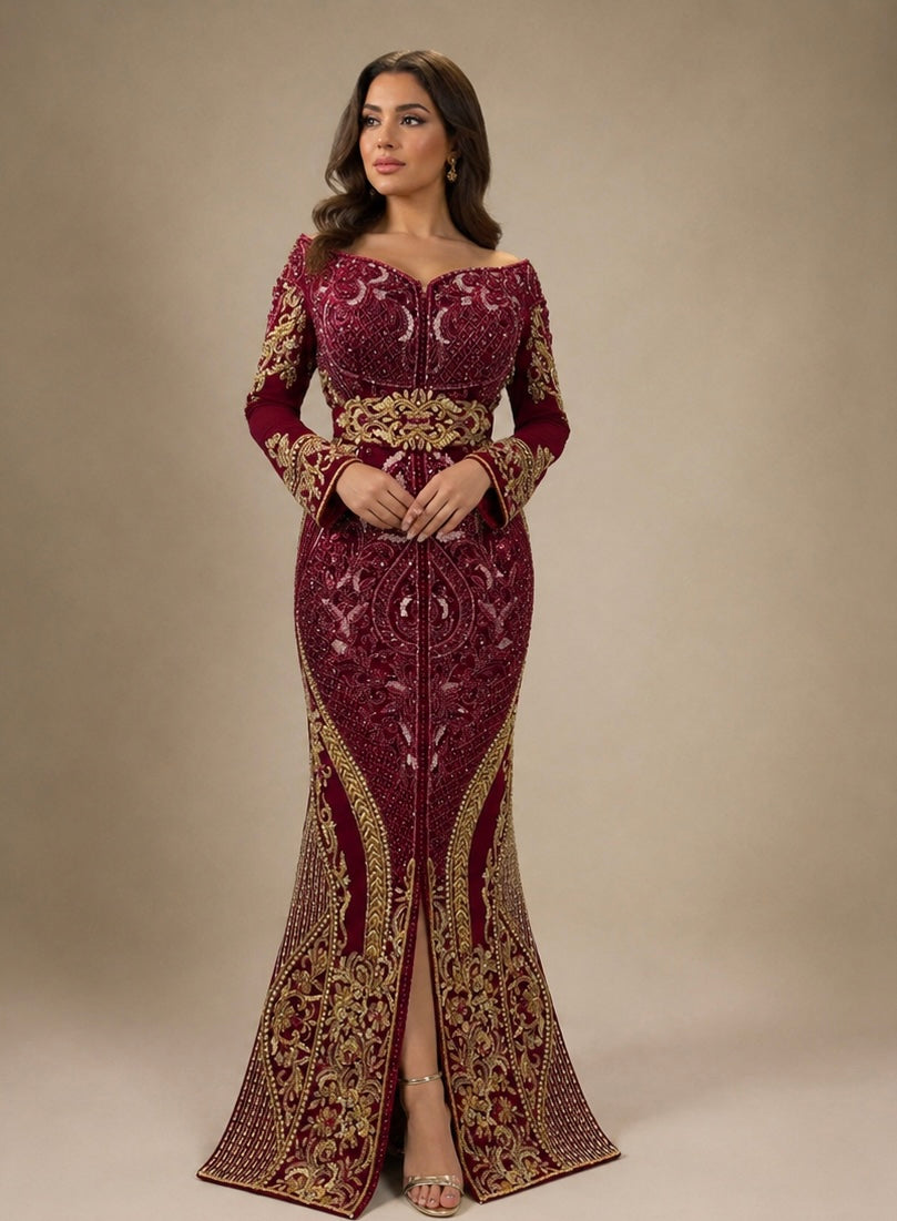MERMAID CAFTAN-MRAA9367