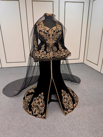 MRAF596 Bridal karakou Avec Mermaid