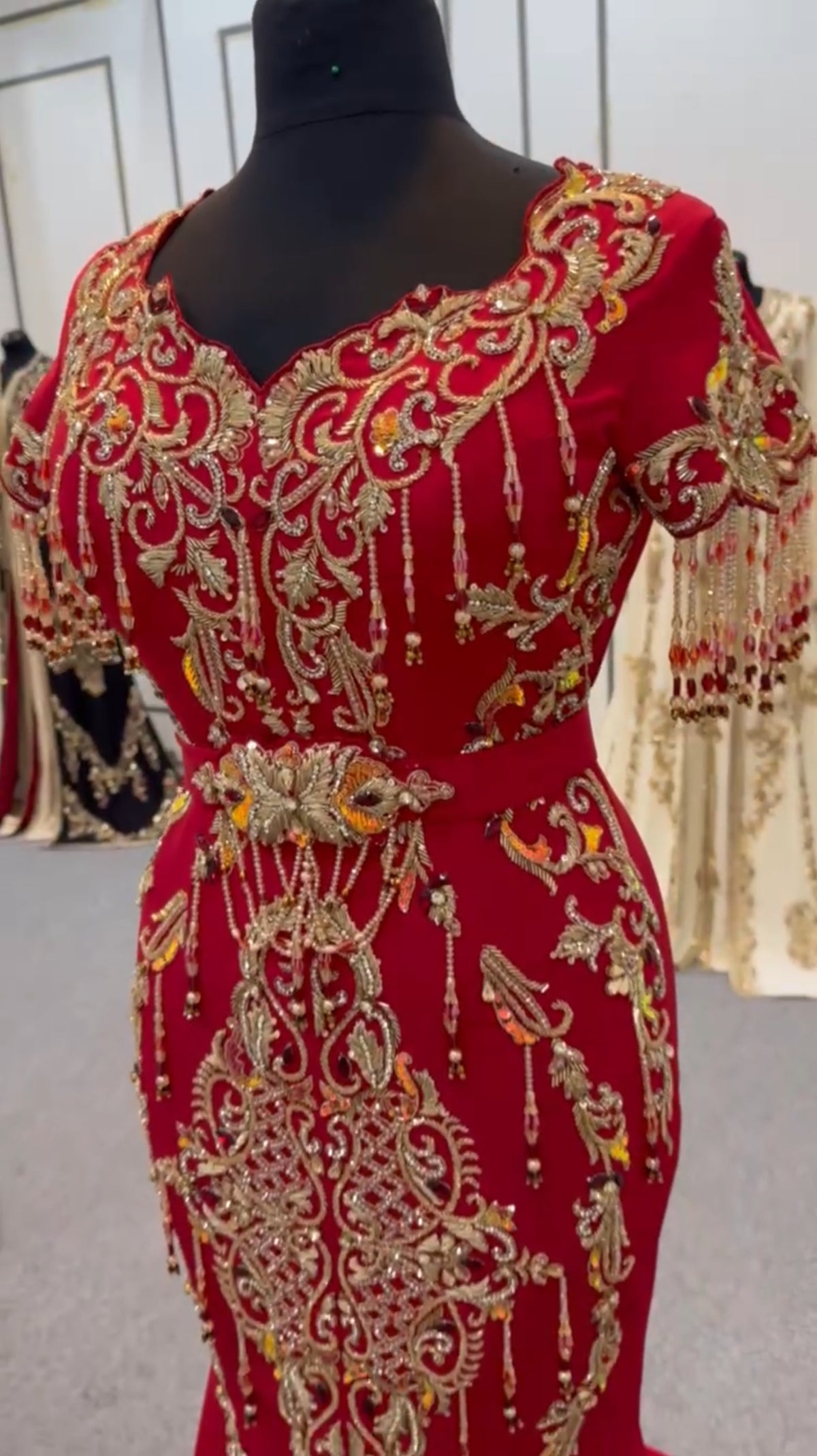 SH25 MRSLM583 ALGERIAN DRESS