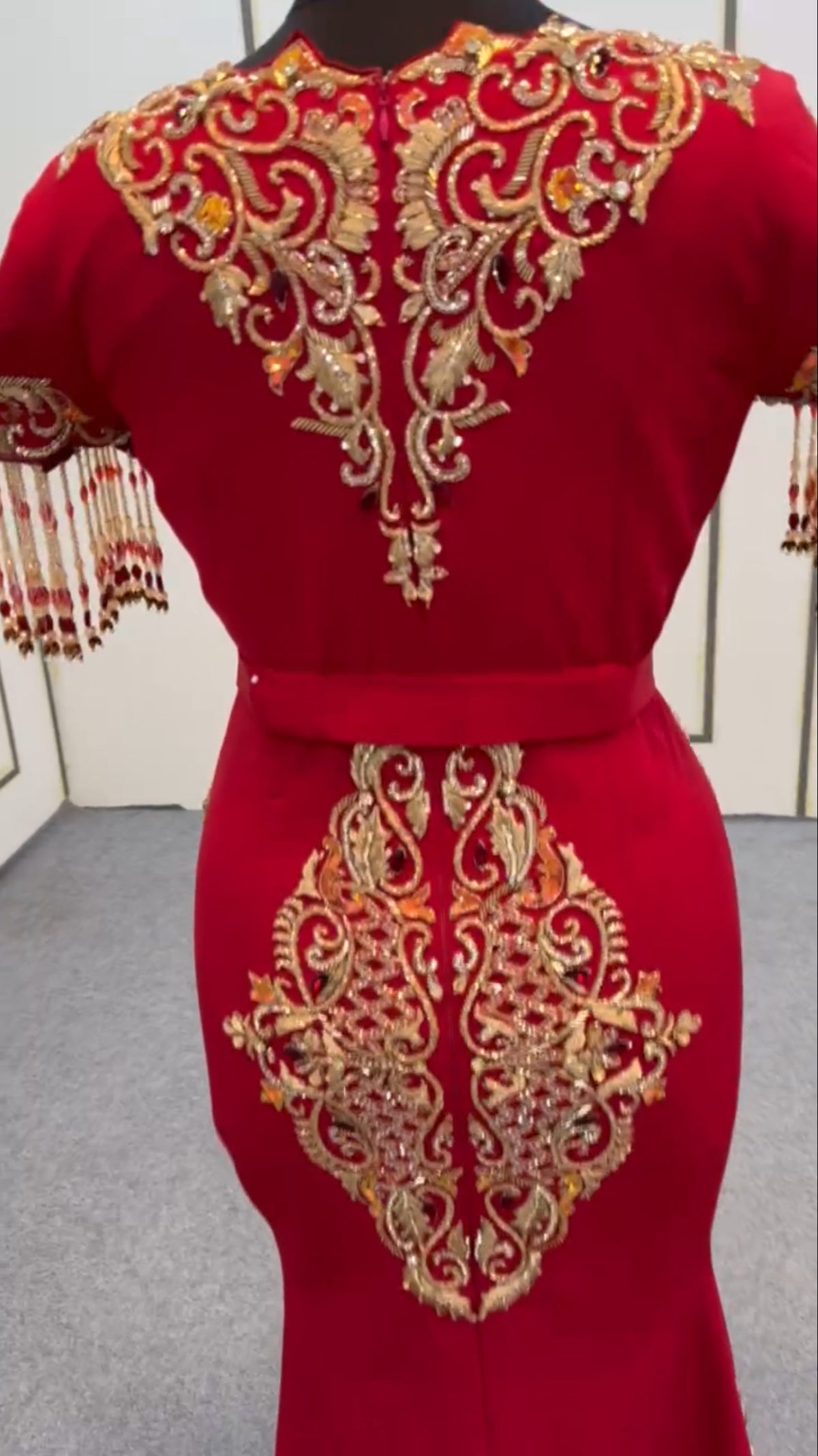 SH25 MRSLM583 ALGERIAN DRESS