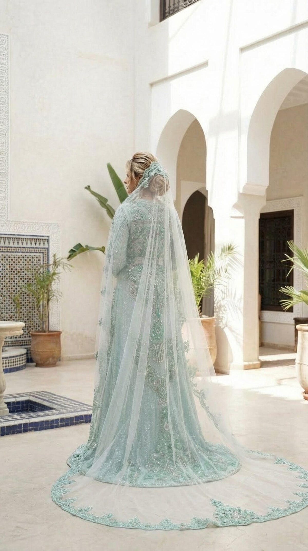 Tas9858 Exclusive Bridal Taqlidi