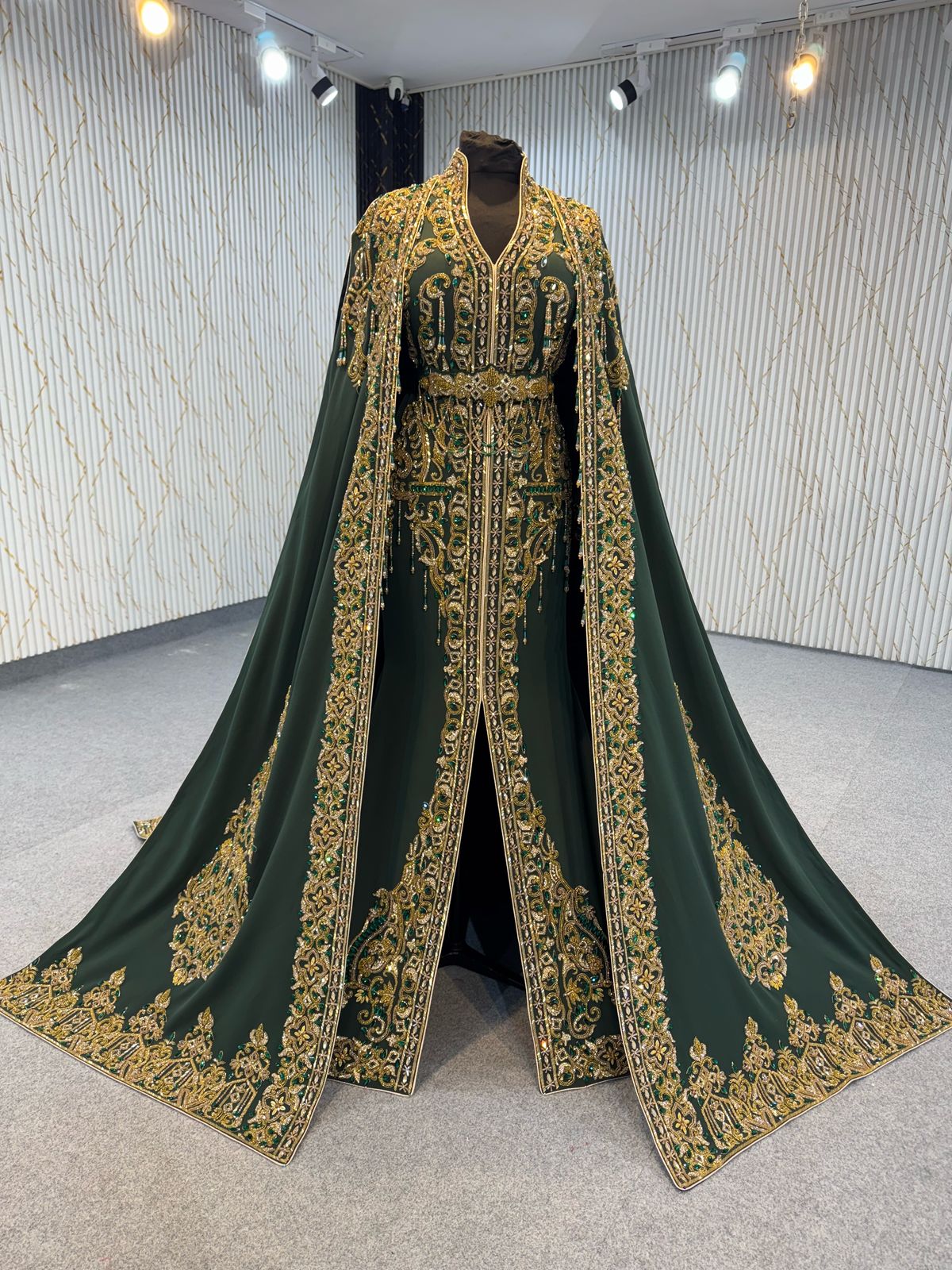 Mraf8819 MERMAID Dress with cape