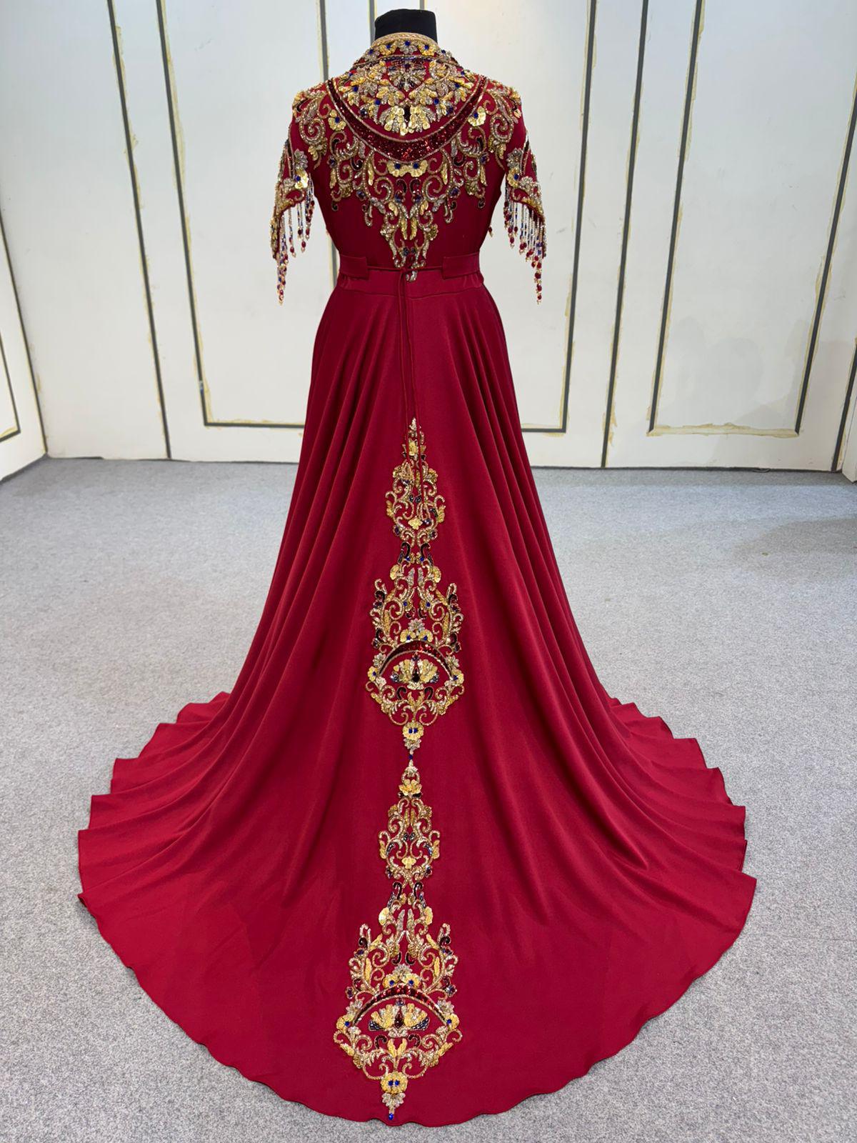 Mraf8518 Algerian Dress