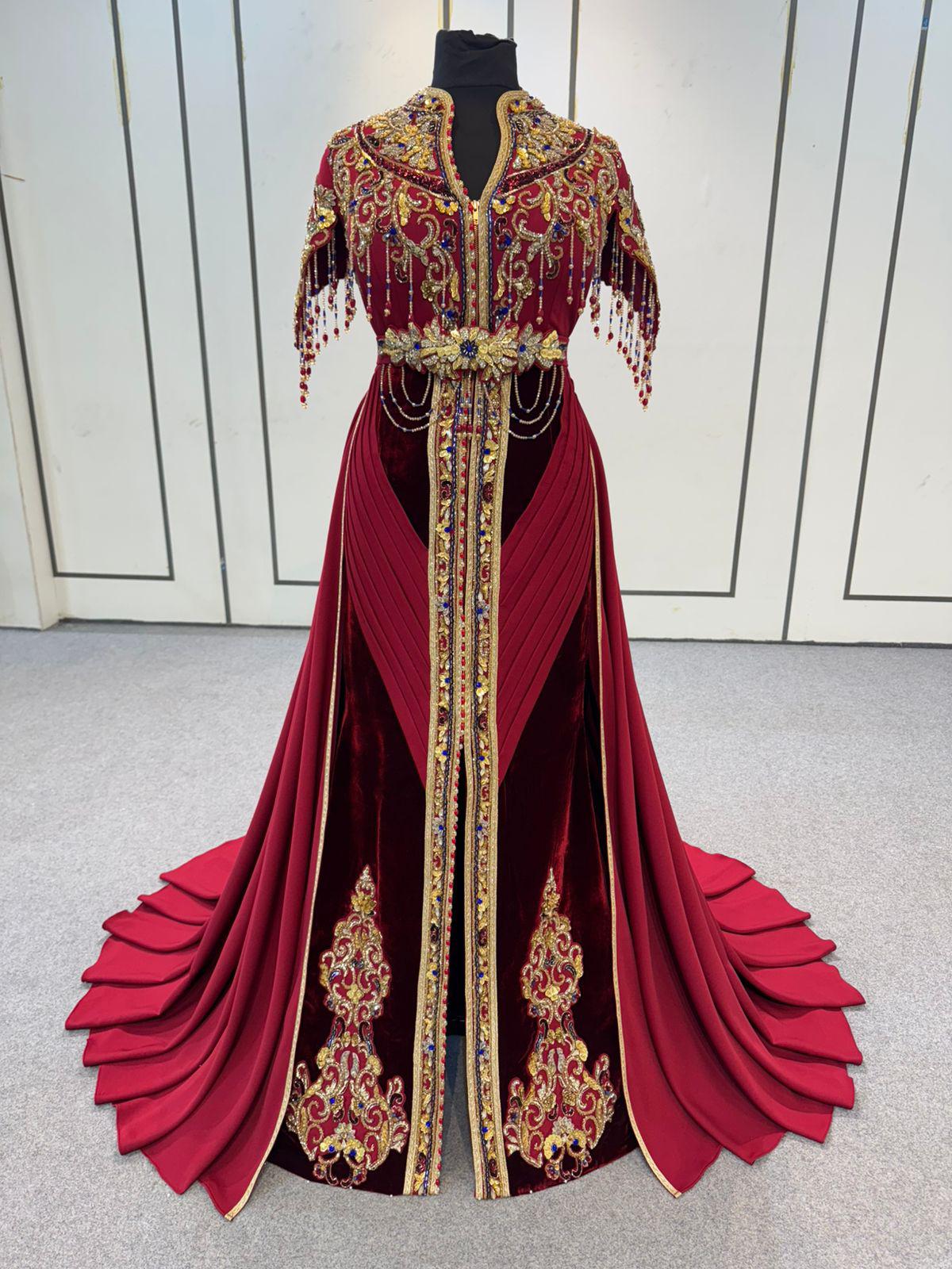 Mraf8518 Algerian Dress