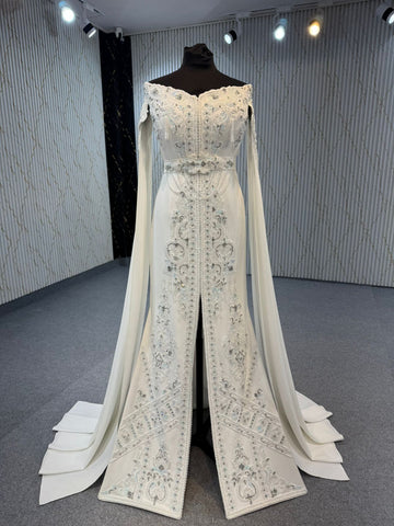 Mraa8945 Caftan with Longue Sleeves