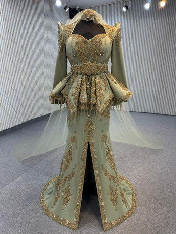 Mraf8009 Karakou with Mermaid Dress
