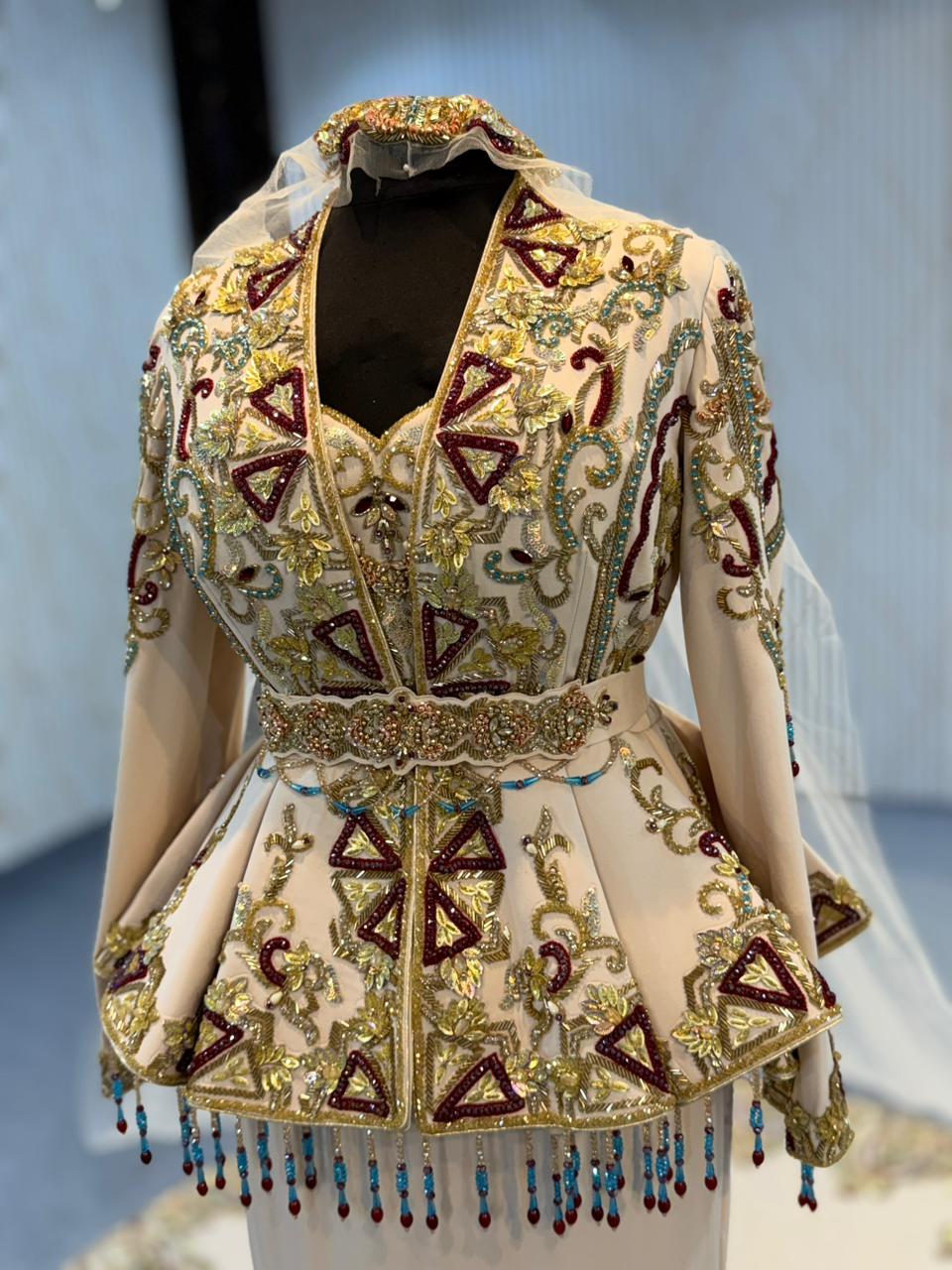 Mrsf8923 Exclusive Algerian Dress