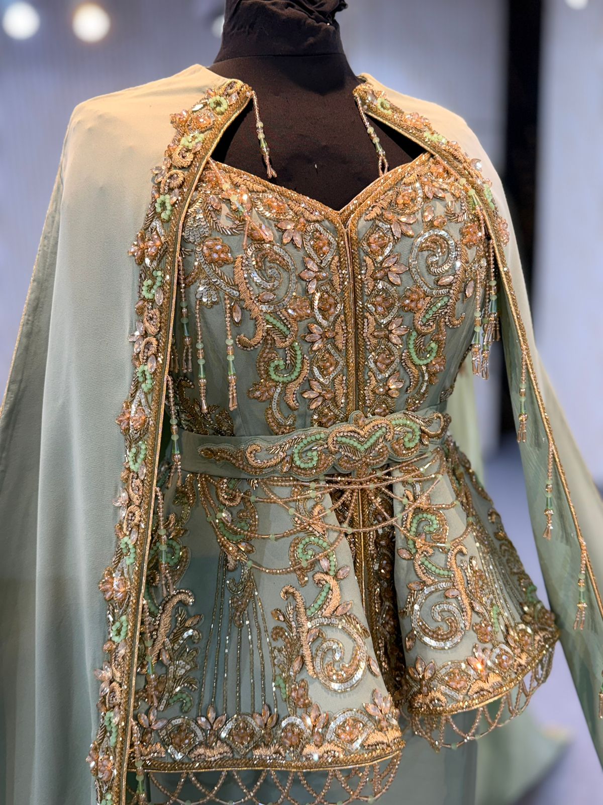Mraf9021 Algerian Dress