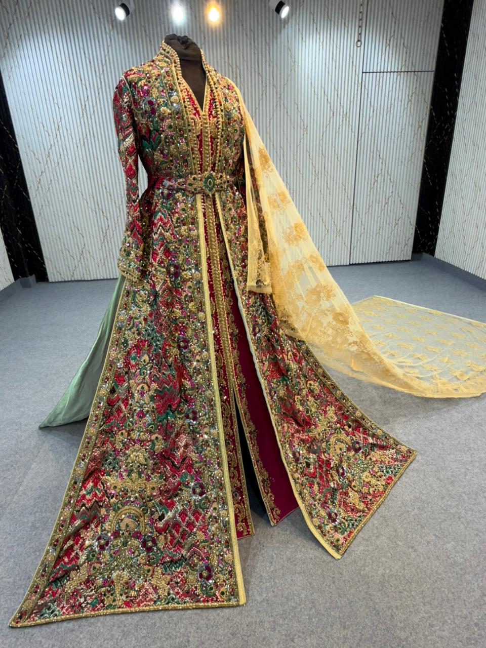 Tas9841 Exclusive Bridal Taqlidi