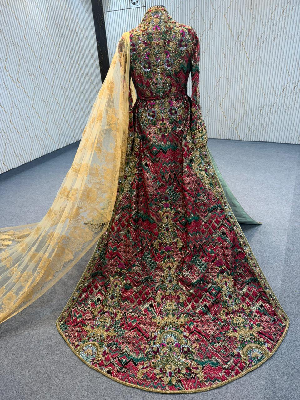 Tas9841 Exclusive Bridal Taqlidi
