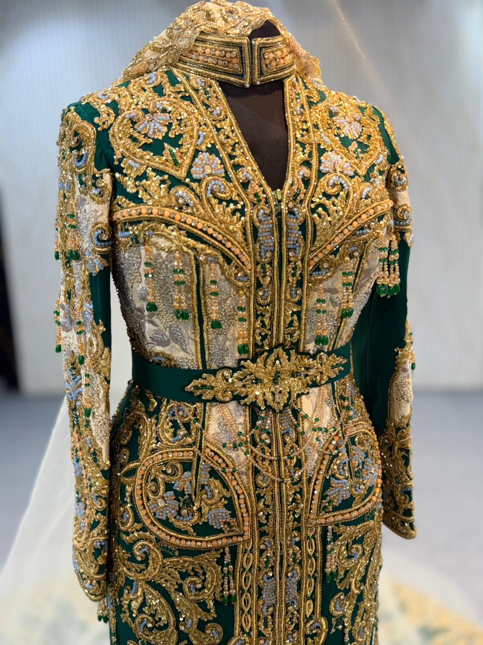 Mraf9028 Algerian Dress