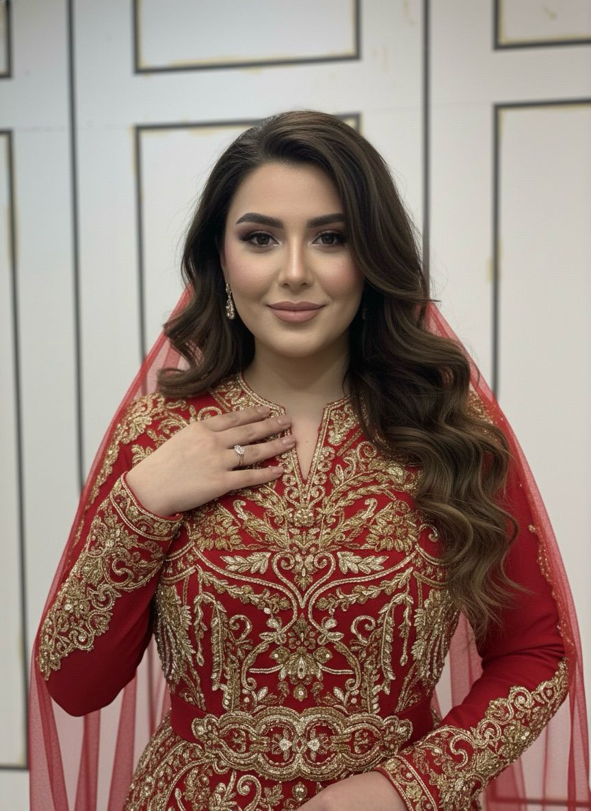 SH MRAS2027 Algerian Robe Dress