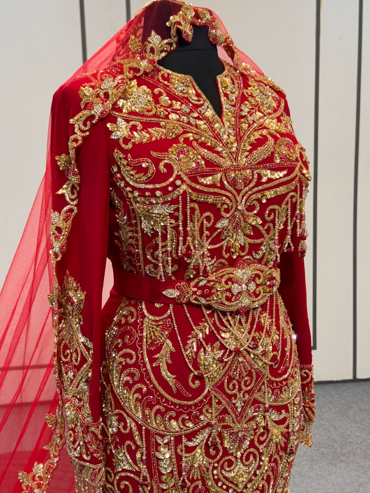 SH MRAS2027 Algerian Robe Dress