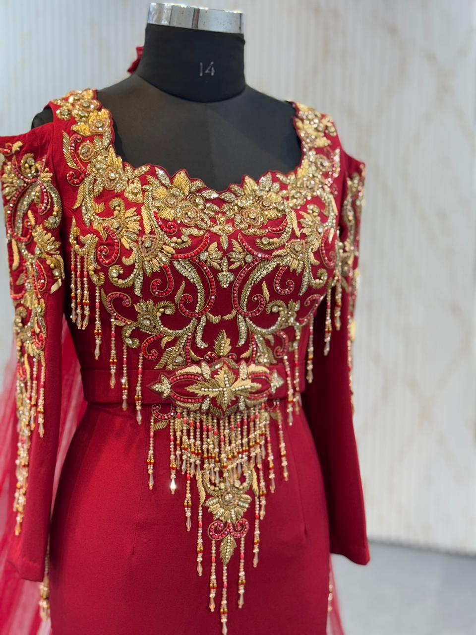 Mraf8744 Algerian Robe Dress