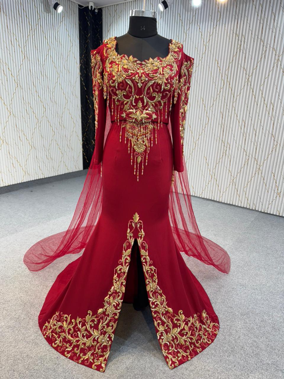 Mraf8744 Algerian Robe Dress