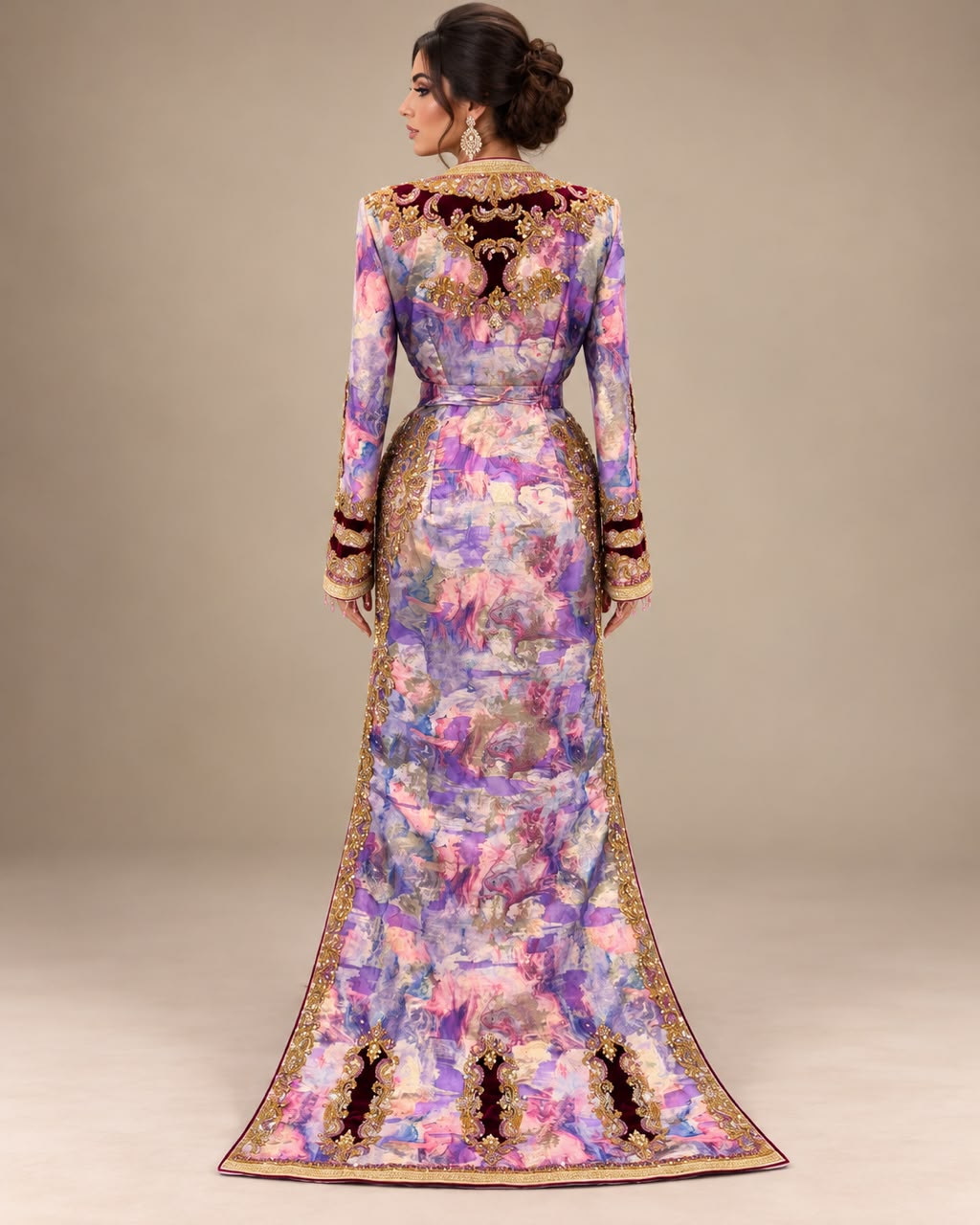 exclusive mermaid caftan-Mraf9506