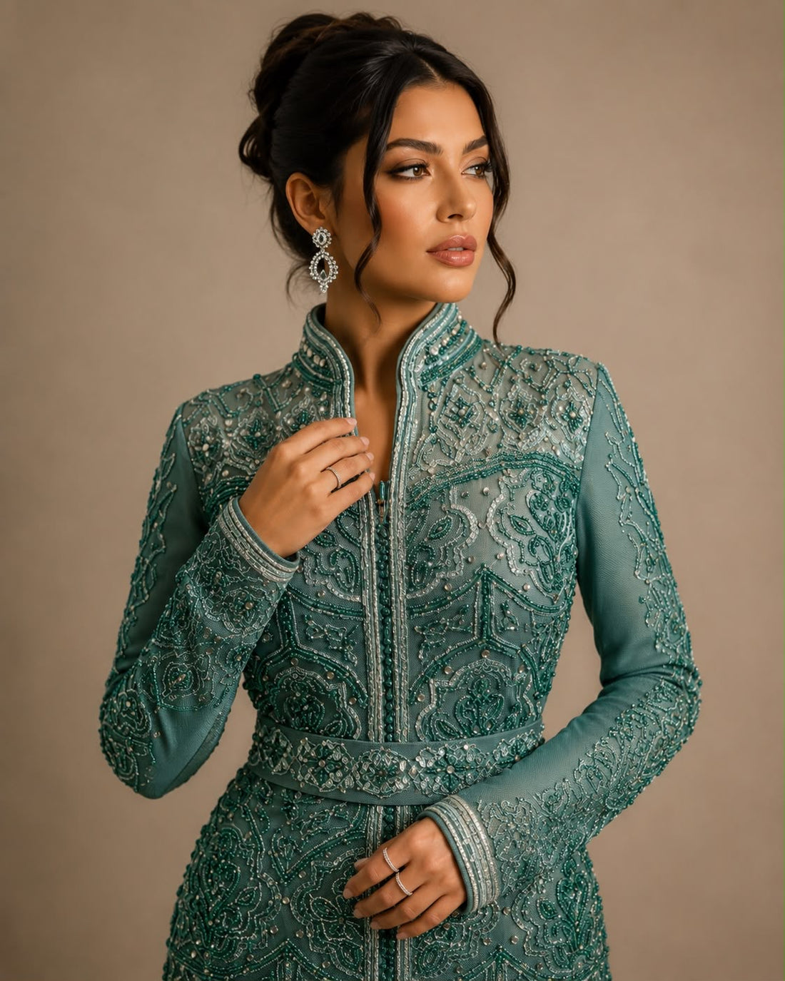 MERMAID CAFTAN-MRAA8829