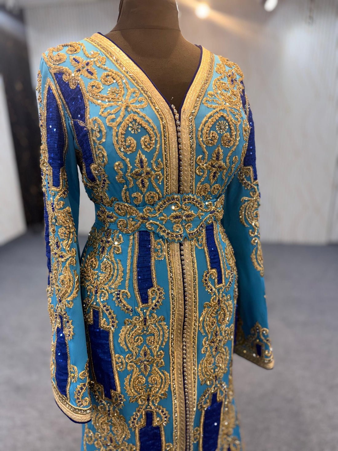 MERMAID CAFTAN-MRSLM 9287