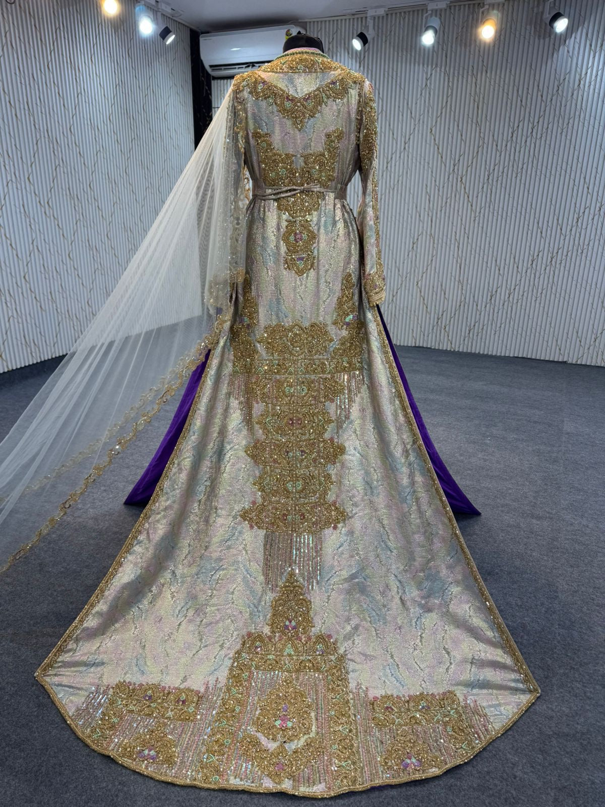 TASLM10061 EXCLUSIVE BRIDAL TAQLIDI