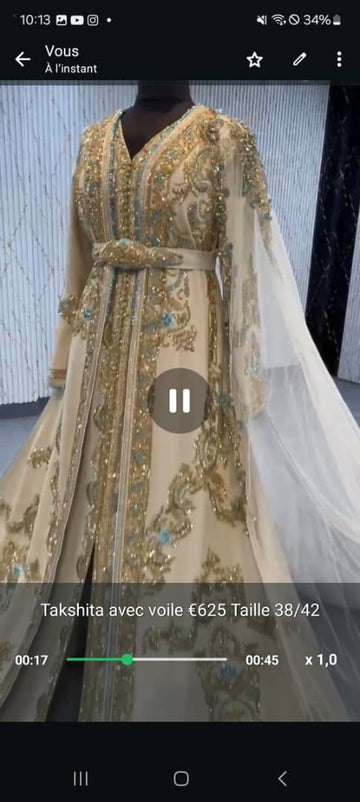 Caftan gold