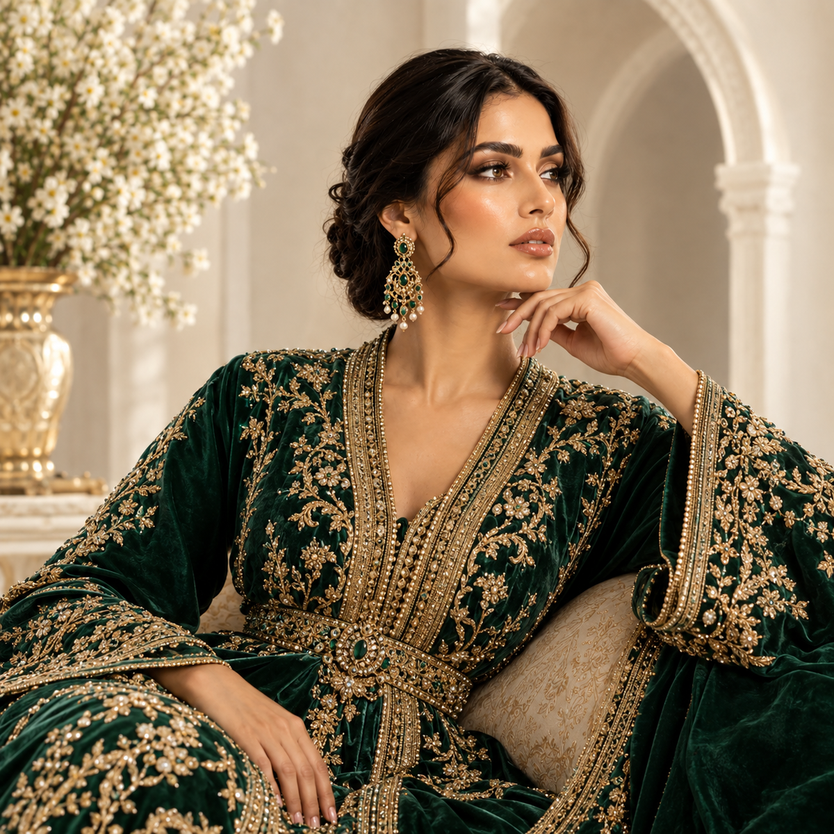 Elegant evening wear